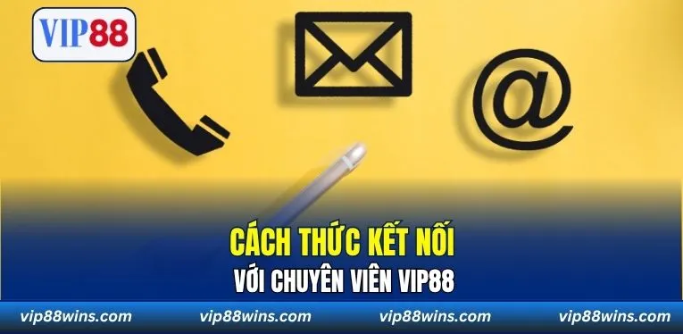 Cách thức kết nối với chuyên viên VIP88