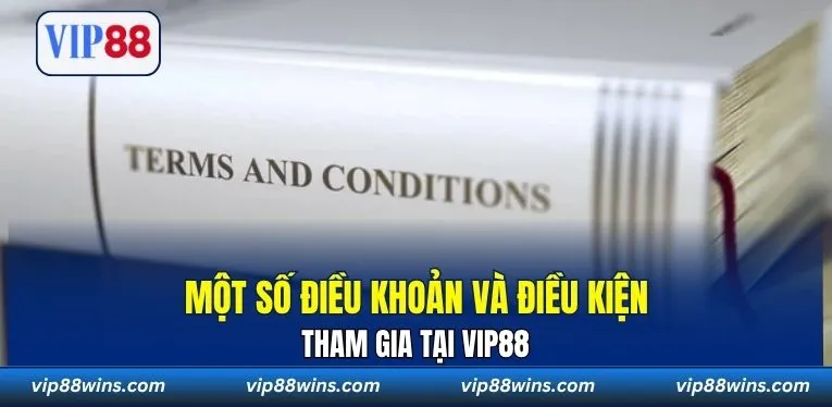 Một số điều khoản và điều kiện tham gia tại VIP88